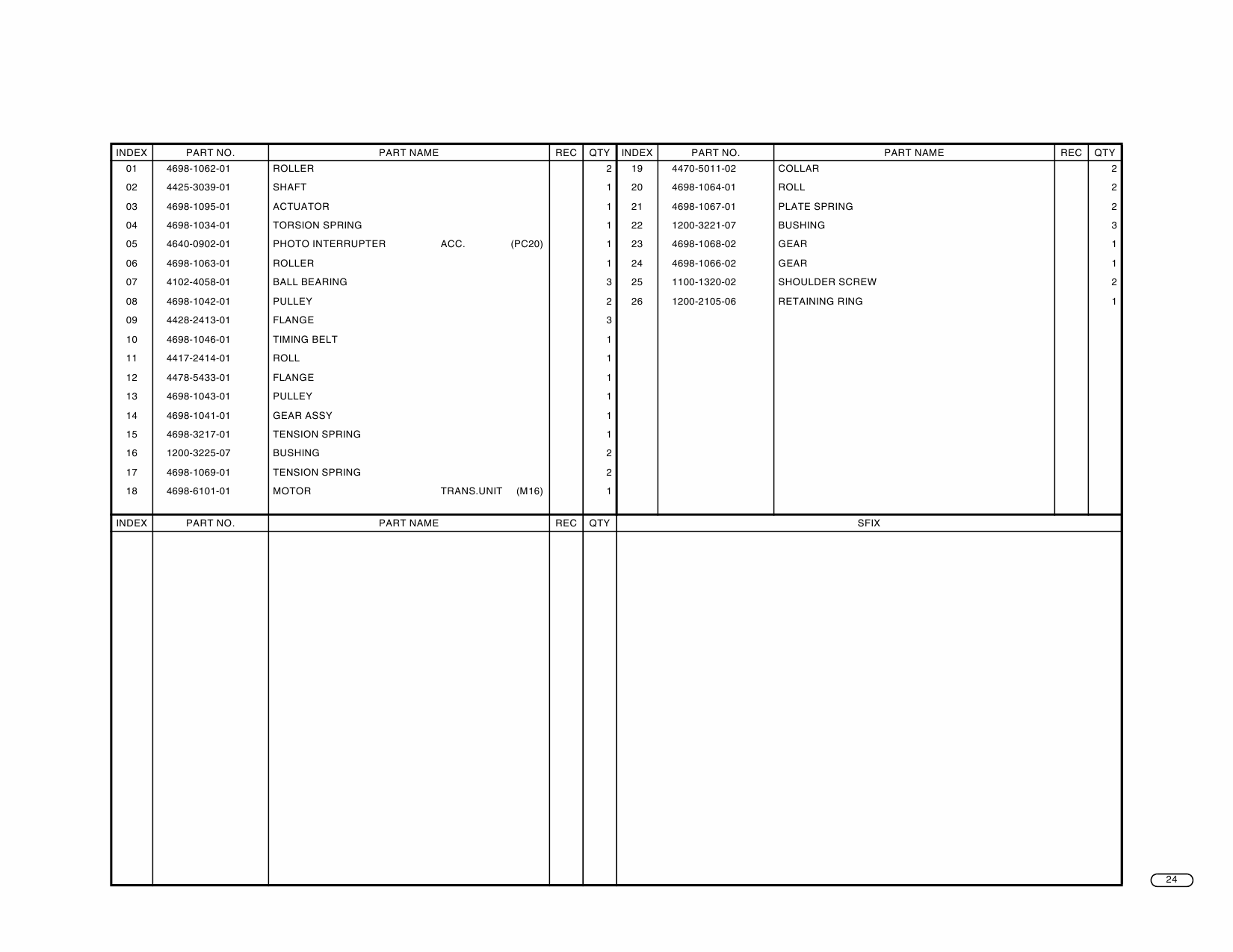 Konica-Minolta Options FN-113 Parts Manual-4